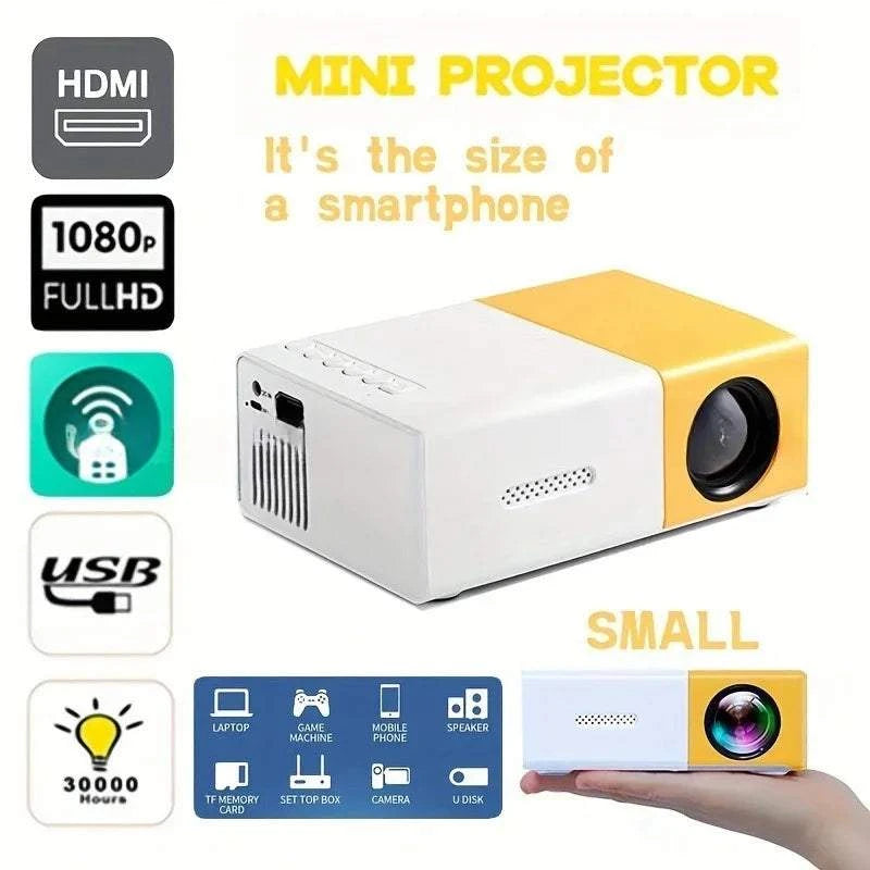 Mini proyector portátil YG300